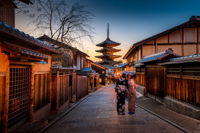 quartiers historiques de Kyoto