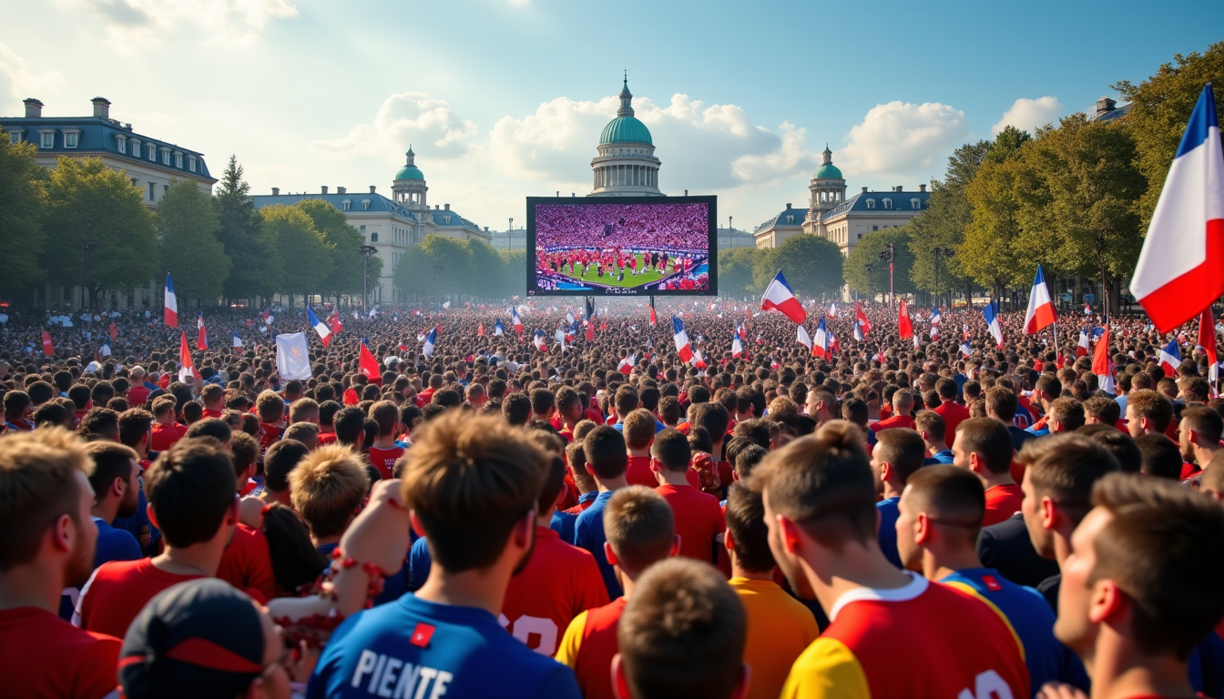 Fan Zones Coupe du Monde 2026 : Où regarder les matchs en France ?